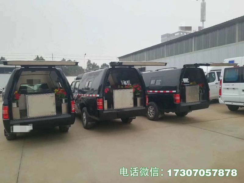 不锈钢遗体运输车